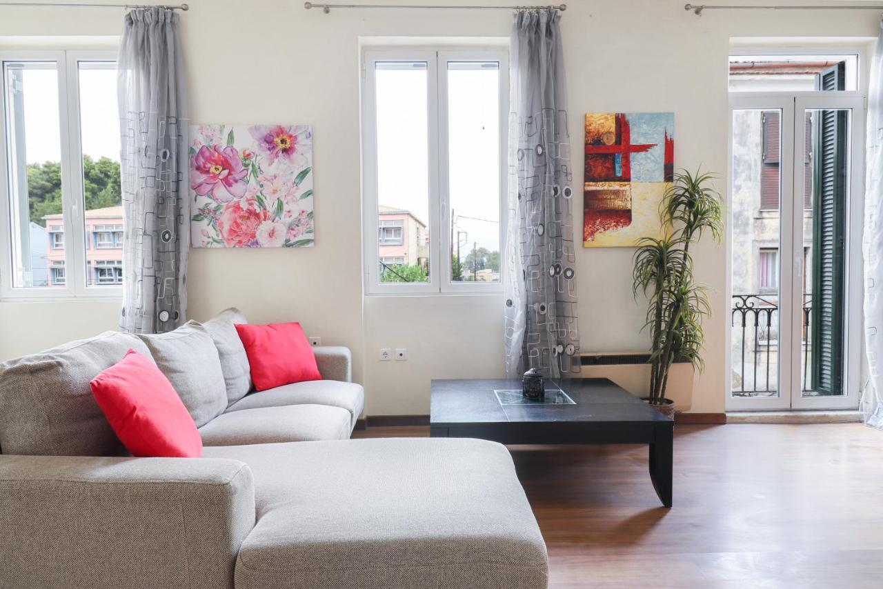Corfu  Down Town Apartment By Corfuescapes المظهر الخارجي الصورة